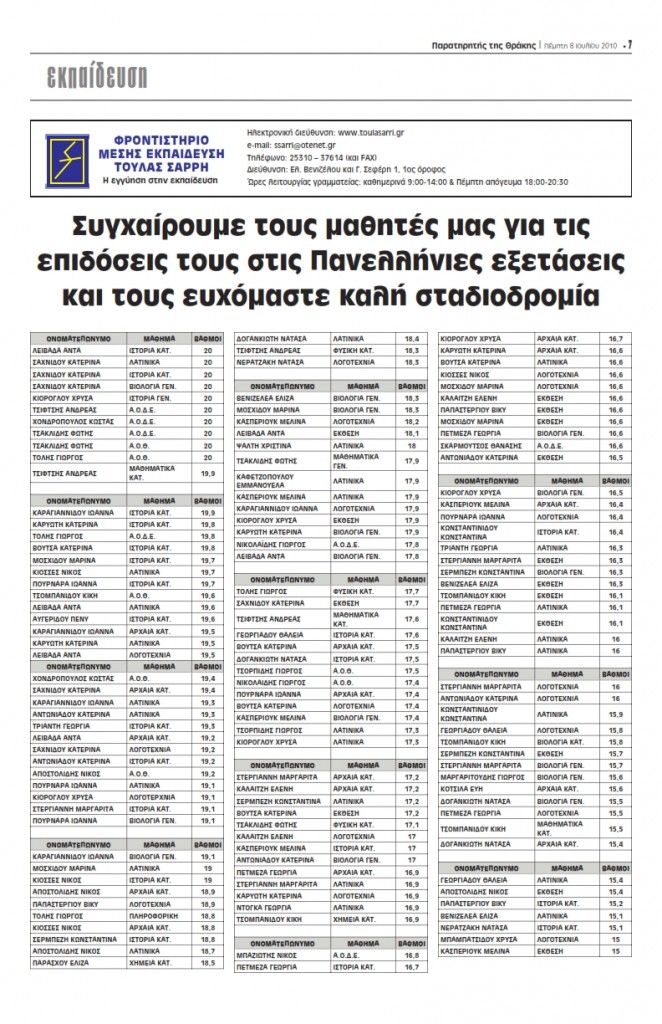 Βαθμολογίες 2010 εφημεριδα_001
